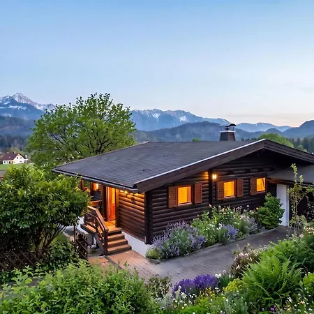 Gartenchalet Am Panoramaweg, Eingezaeunter Garten *